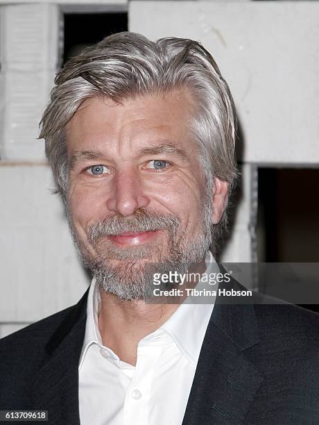 Karl Ove Knausgaard attends the Hammer Museum's 14th annual Gala In The Garden at Hammer Museum on October 8, 2016 in Westwood, California.