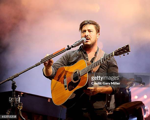 Marcus Mumford of Mumford & Sons performs in concert during the Austin City Limits Music Festival at Zilker Park on October 9, 2016 in Austin, Texas.
