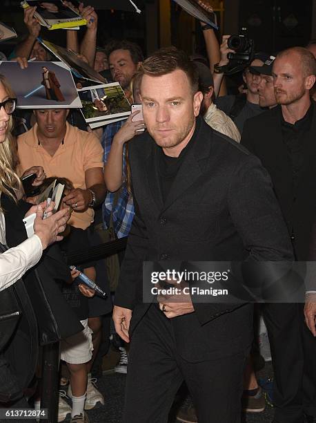 Actor Ewan McGregor attends his directorial debut screening of 'American Pastoral' during the 39th Mill Valley Film Festival at Christopher B. Smith...