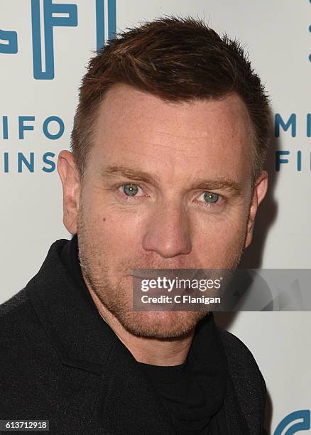 Actor Ewan McGregor attends his directorial debut screening of 'American Pastoral' during the 39th Mill Valley Film Festival at Christopher B. Smith...