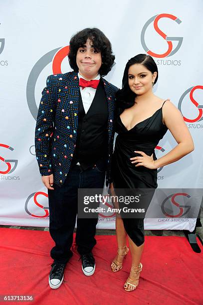 Cyrus Arnold and Ariel Winter attend the Gray Studios Oscars 2016 Film Screenings on October 9, 2016 in Los Angeles, California. *** Cyrus...