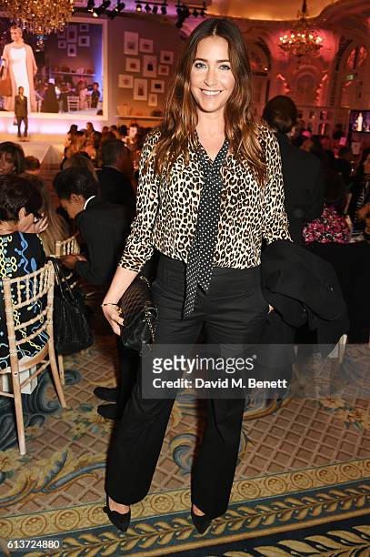 Lisa Snowdon attends the Future Dreams 'United For Her' Ladies Lunch 2016 at The Savoy Hotel on October 10, 2016 in London, England.