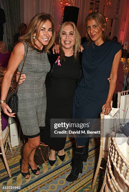 Michelle Lineker, Brix Smith Start and Azzi Glasser attend the Future Dreams 'United For Her' Ladies Lunch 2016 at The Savoy Hotel on October 10,...