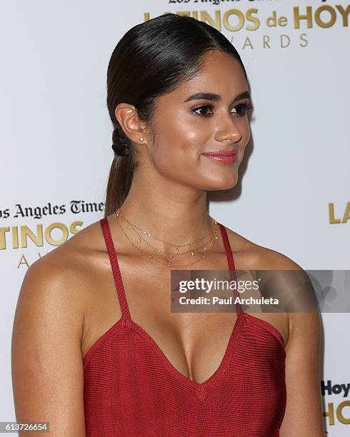 Actress Danube R. Hermosillo attends the 2016 Latino's De Hoy Awards at The Dolby Theatre on October 9, 2016 in Hollywood, California.