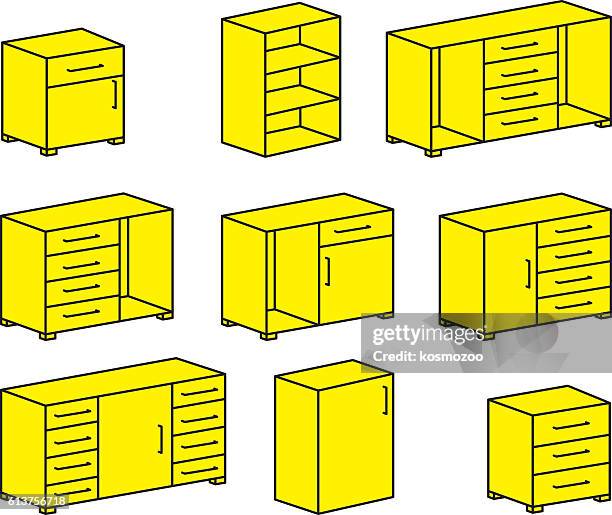 bedside - bedside table stock illustrations