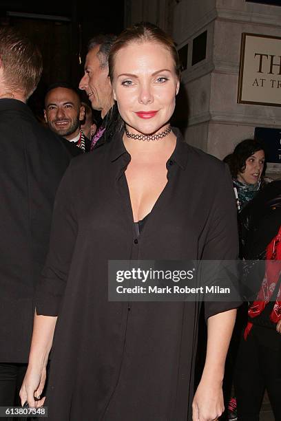 Samantha Womack attending the Attitude magazine awards on October 10, 2016 in London, England.