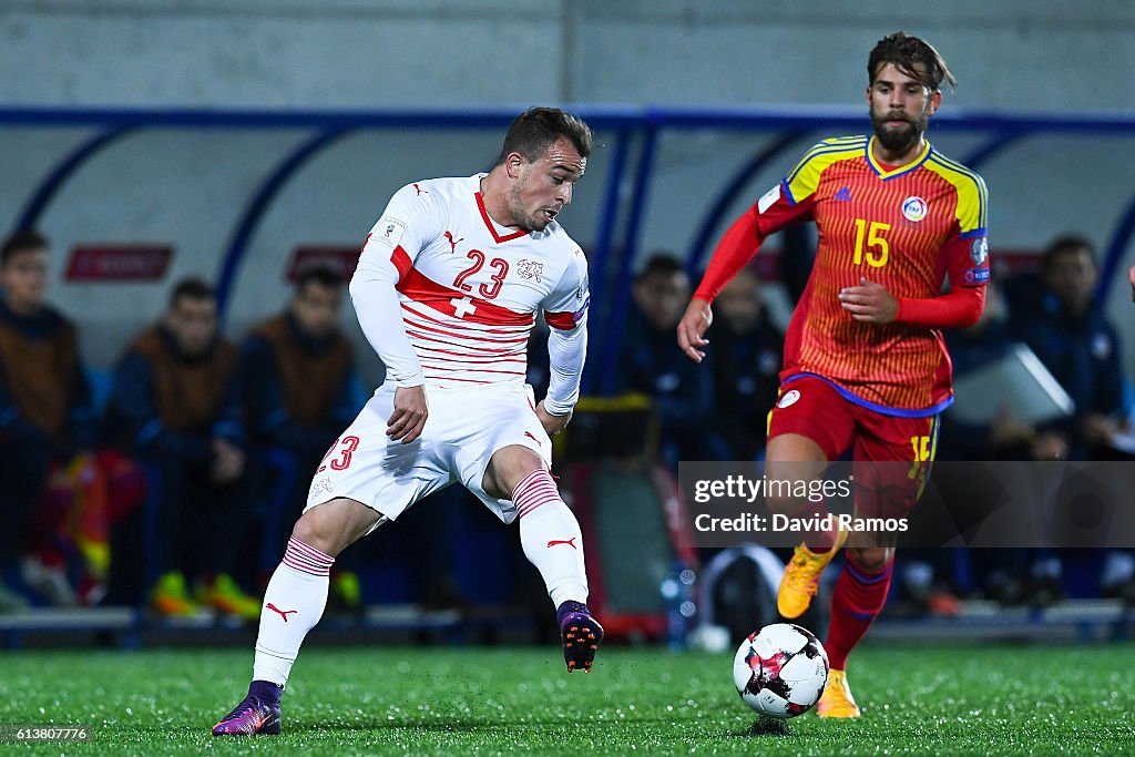 Andorra v Switzerland - FIFA 2018 World Cup Qualifier