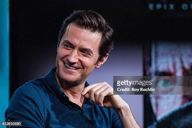 Actor Richard Armitage discusses "Berlin StationÓ with AOL Build at AOL HQ on October 10, 2016 in New York City.