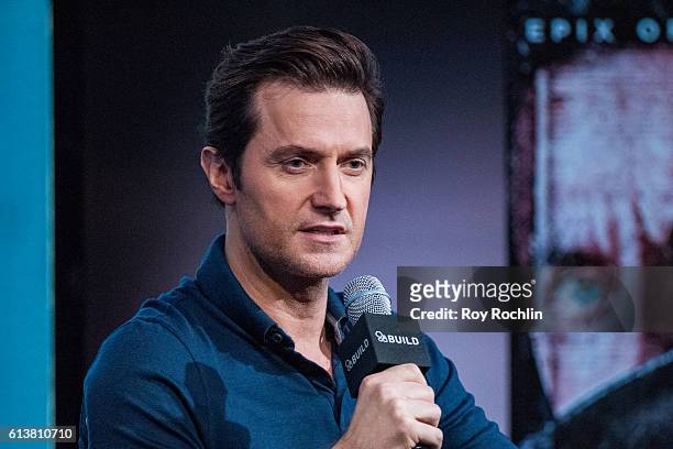 Actor Richard Armitage discusses "Berlin StationÓ with AOL Build at AOL HQ on October 10, 2016 in New York City.