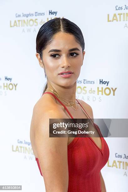 Actress Danube Hermosillo arrives for the 2016 Latino's De Hoy Awards at the Dolby Theatre on October 9, 2016 in Hollywood, California.