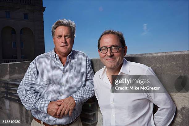 Co-Presidents of Sony Pictures Classics, Tom Bernard and Michael Barker are photographed for Variety on August 29, 2016 in New York City. PUBLISHED...