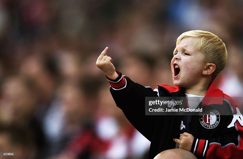 A young Feyenoord fan