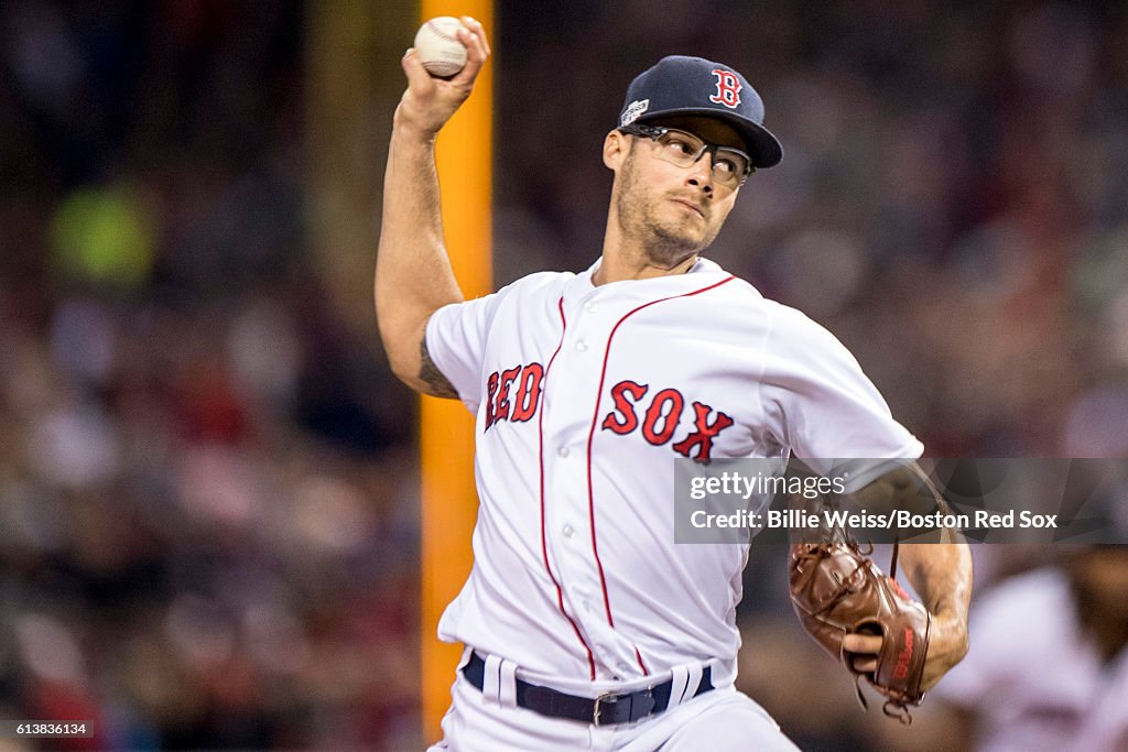 Division Series - Cleveland Indians v Boston Red Sox - Game Three