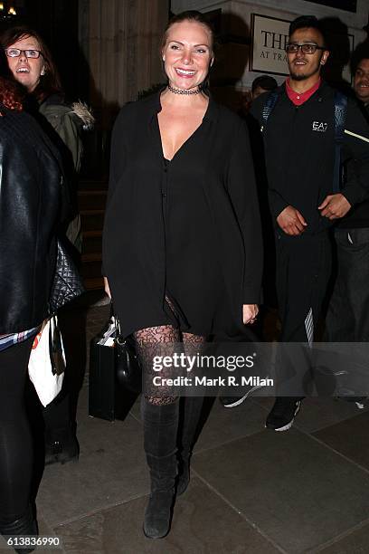 Samantha Womack attending the Attitude magazine awards on October 10, 2016 in London, England.