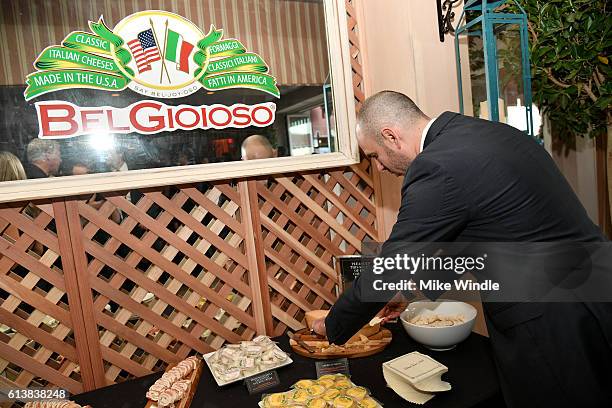 BelGioioso Cheese is served during MEN'S FITNESS Celebrates the 2016 GAME CHANGERS at Sunset Tower Hotel on October 10, 2016 in West Hollywood,...