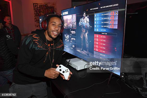 Ludacris attends the Xbox And Gears Of War 4 launch event at Studio No. 7 on October 10, 2016 in Atlanta, Georgia.