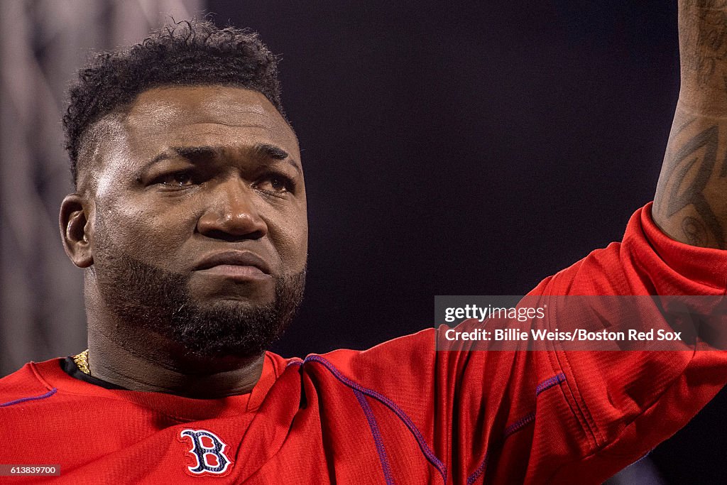 Division Series - Cleveland Indians v Boston Red Sox - Game Three