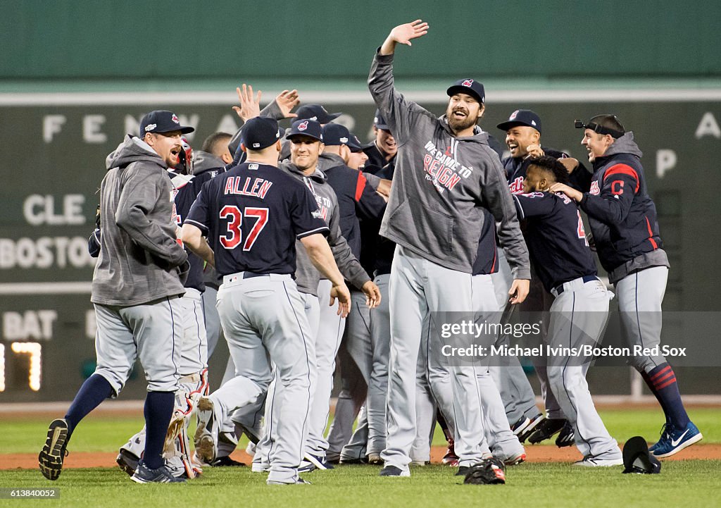 Division Series - Cleveland Indians v Boston Red Sox - Game Three