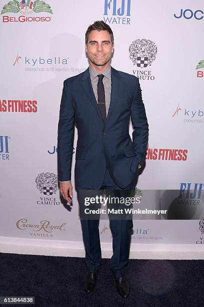 Actor Colin Egglesfield attends the Men's Fitness Game Changers Celebration at Sunset Tower Hotel on October 10, 2016 in West Hollywood, California.