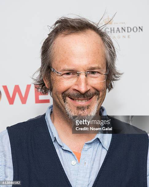 Chris Doubek attends the "Tower" New York premiere at The New York Edition on October 10, 2016 in New York City.
