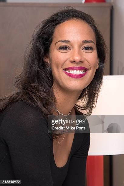 Musician Amanda Sudano of Johnnyswim attends the Build Series at AOL HQ on October 10, 2016 in New York City.