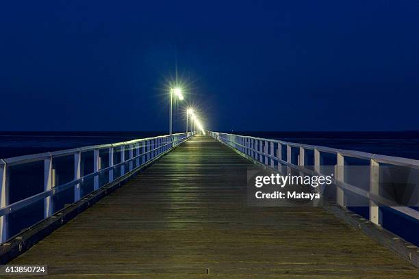 urangan pier - urangan pier stock pictures, royalty-free photos & images