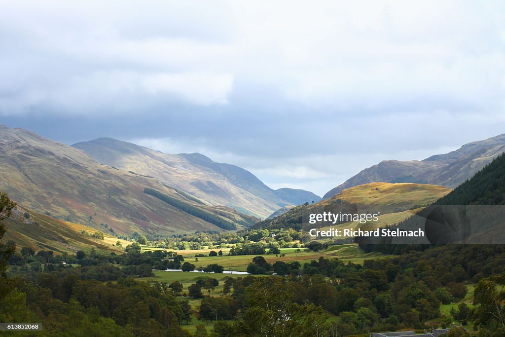 Glen Lyon, Picturesque Valley, Scottish Highlands