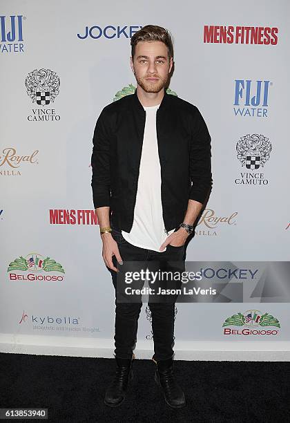 Actor Cameron Fuller attends Men's Fitness Game Changers celebration at Sunset Tower Hotel on October 10, 2016 in West Hollywood, California.