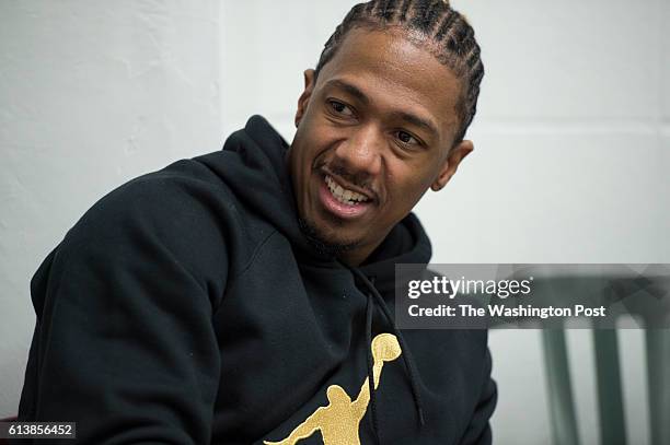 Nick Cannon, a freshman at Howard University, attends "inside Out: Crime and Justice behind the Wall," at the The District of Columbia Jail in...