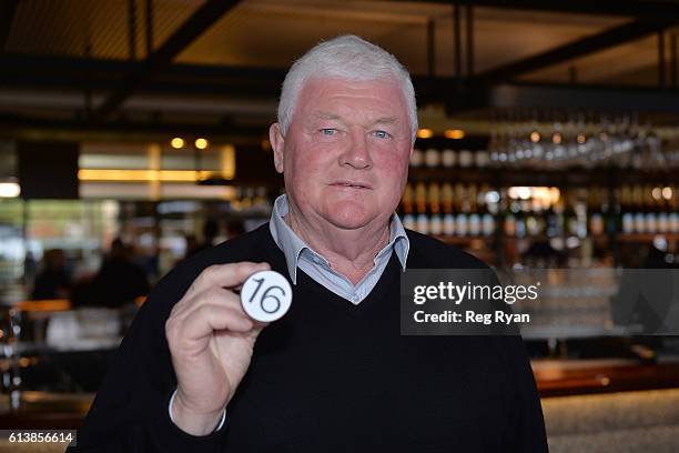 Graeme Sanders representative of Fanatic draws Barrier 16 at Caulfield Racecourse on October 11, 2016 in Caulfield, Australia.