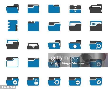 Folder icon set Folder icon set