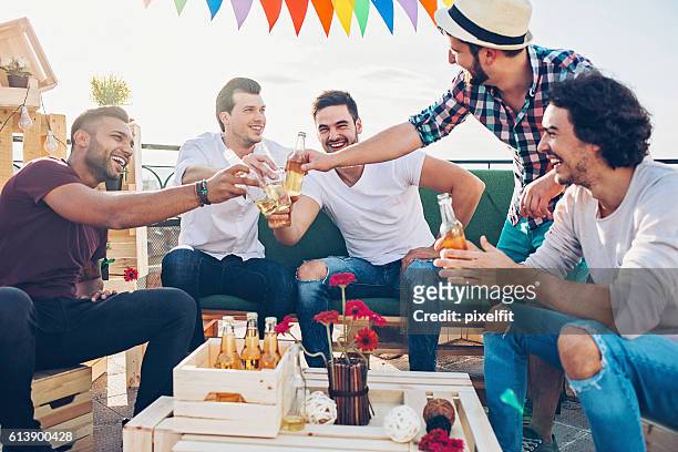 boys evening out - stag night stock pictures, royalty-free photos & images