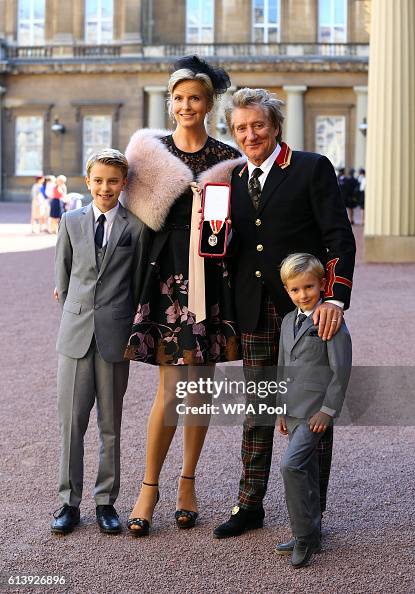 Rod Stewart Receives Knighthood At Buckingham Palace Rod Stewart Receives Knighthood At Buckingham Palace