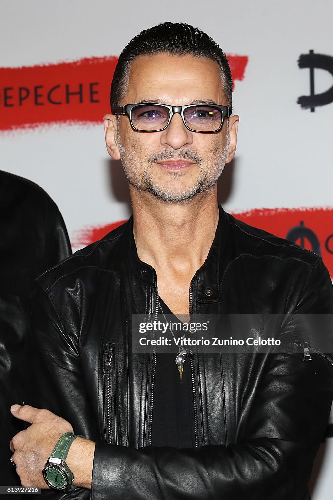 Depeche Mode Press Event In Milan