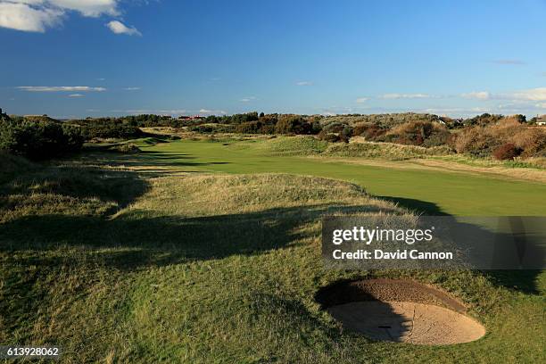 The 450 yards par 4, first hole at Royal Birkdale Golf Club, the host course for the 2017 Open Championship on October 10, 2016 in Southport, England.