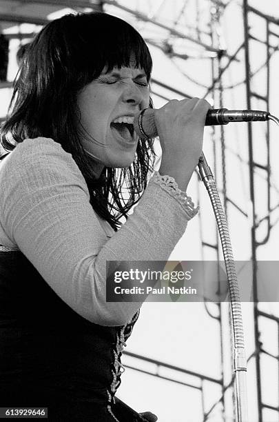 Ann Wilson of Heart at a festival in Kalamazoo, Michigan, July 7, 1977.