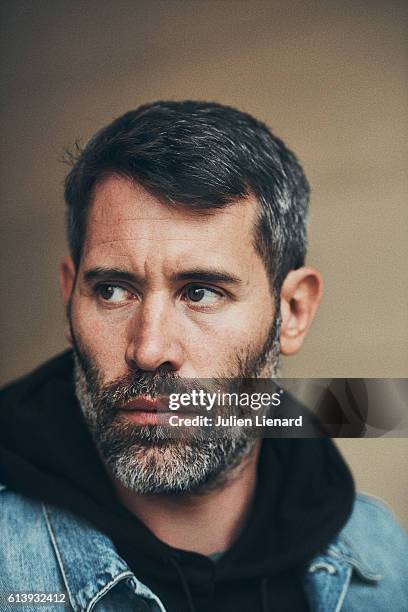 Actor and director Jalil Lespert is photographed for Self Assignment on October 1, 2016 in Dinard, France.