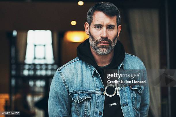 Actor and director Jalil Lespert is photographed for Self Assignment on October 1, 2016 in Dinard, France.