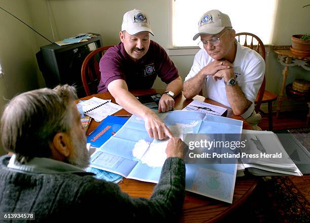 Tuesday, October 2006. Bob Dale, Marty Diller, and Dave Hazard talk about their experience of flying to the south pole at different times in their...
