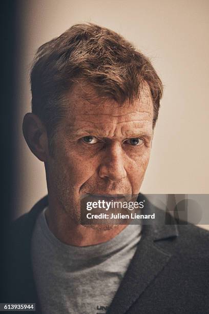 Actor Jason Flemyng is photographed for Self Assignment on October 1, 2016 in Dinard, France.