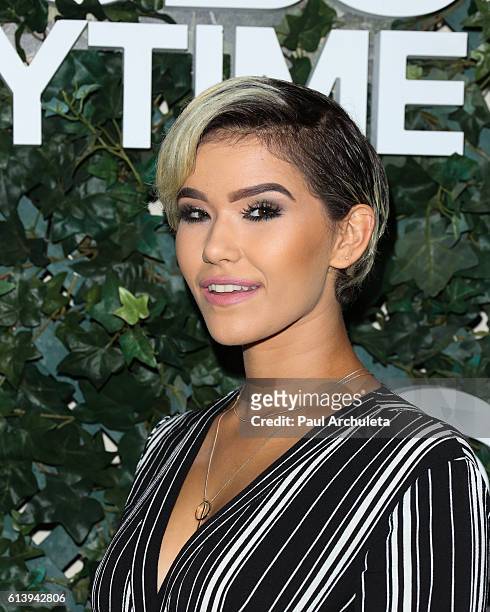 Fashion Model Camia Marie attends the CBS Daytime For 30 Years celebration at The Paley Center for Media on October 10, 2016 in Beverly Hills,...