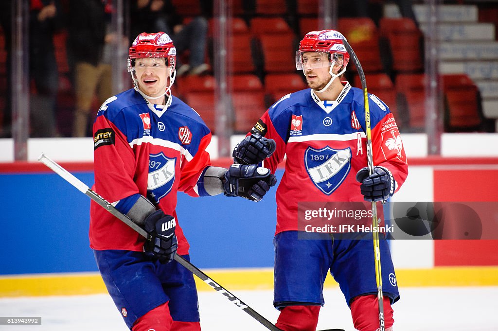 IFK Helsinki v TPS Turku - Champions Hockey League