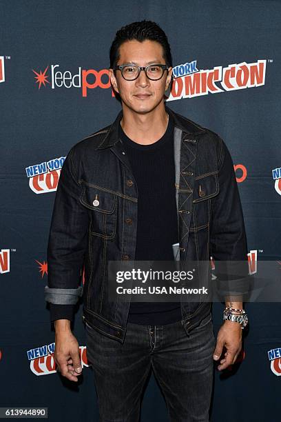 Falling Water Press Room" -- Pictured: Will Yun Lee --