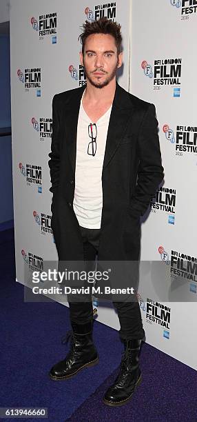 Jonathan Rhys Meyers attends the 'London Town' screening during the 60th BFI London Film Festival at Haymarket Cinema on October 11, 2016 in London,...