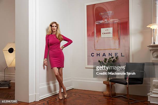 Political commentator Ann Coulter is photographed for The Times Magazine UK on August 2, 2016 in New York City.