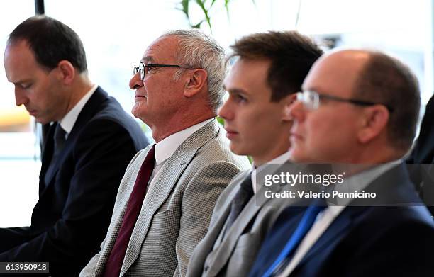 Claudio Ranieri attends the Golden Foot Ceremony Award on October 11, 2016 in Monaco, Monaco.