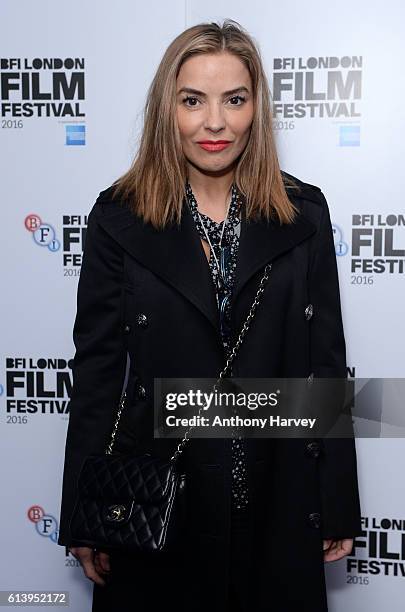 Elen Rivas attends the 'London Town' screening during the 60th BFI London Film Festival at Haymarket Cinema on October 11, 2016 in London, England.