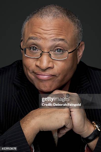 Deborah Feingold/Corbis via Getty Images) NEW YORK Comedian and TV host Larry Wilmore January 25, 2008 in New York City, New York.