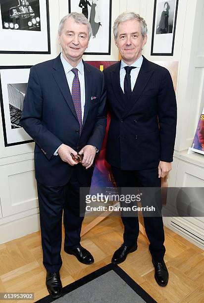 Publishing Director of Vogue Stephen Quinn and Deputy Editor of GQ Bill Prince attend the Salt Launch Party with Conde Nast International on October...