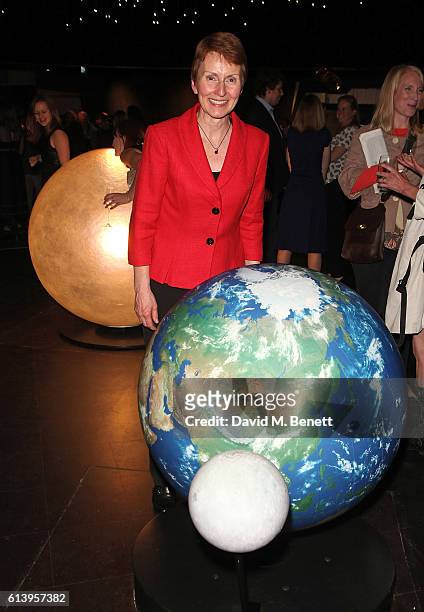 Helen Sharman attends the opening of the Science Museum's new interactive gallery 'Wonderlab' on October 11, 2016 in London, England.